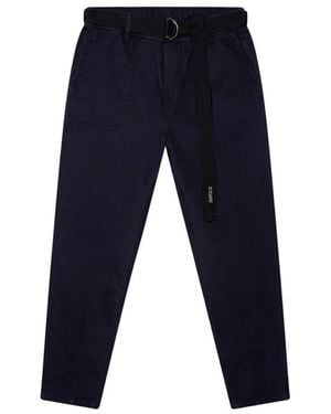 10Days Gebelde Joggerbroek Regular Fit - Blauw