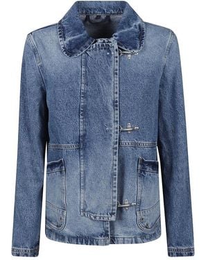 Fay Denim Jackets - Blue