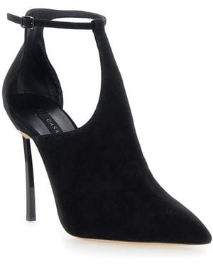 Casadei Spitzen Pumps Mit Hohem Absatz - Schwarz