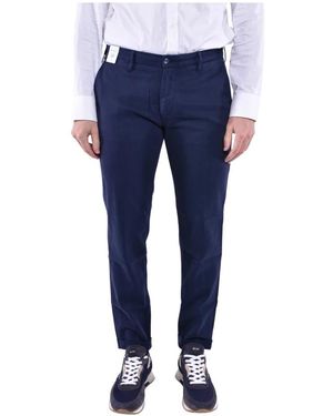 Re-hash Slim-Fit Trousers - Blue