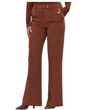 Aaiko Wide Hosen - Braun