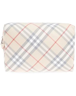 Burberry Toilet Bags - White