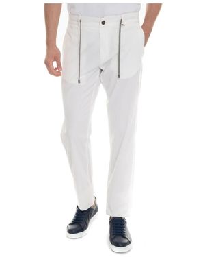 Canali Chinos - White