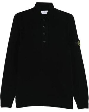 Stone Island Turtlenecks - Black