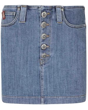 Dondup Denim Skirts - Blu