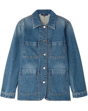 Soeur Denim Jackets - Blue