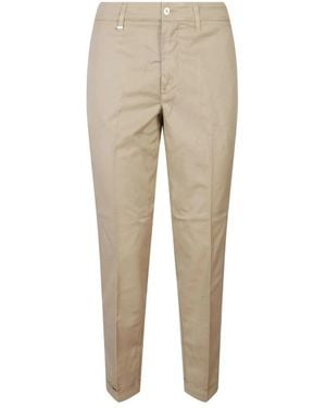 Fay Cropped Pants - Natural