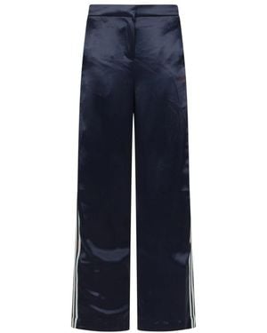 Off-White c/o Virgil Abloh Wide Trousers - Blue