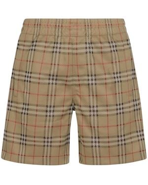 Burberry Casual Shorts - Naturel