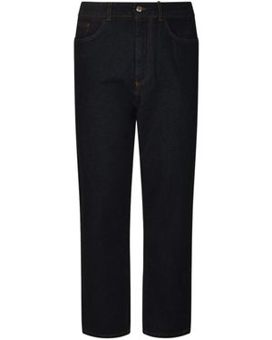 Gcds Straight Fit Jeans - Black