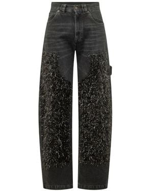 DARKPARK Wide Jeans - Zwart