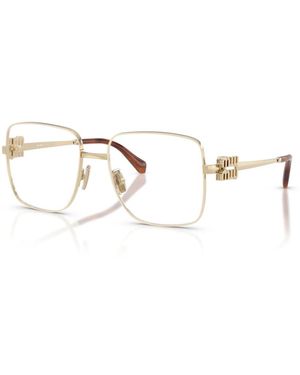 Miu Miu Glasses - Metallic