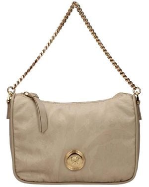 Versace Tassen ,Medusa Head Jacquard Schoudertas - Grijs