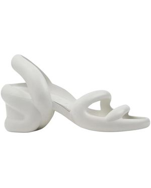 Camper High Heel Sandals - White
