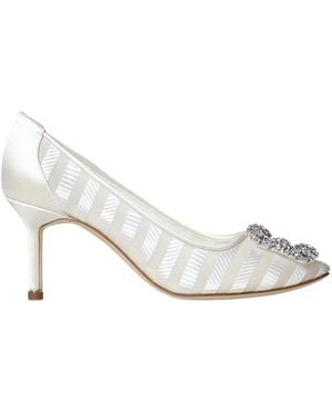 Manolo Blahnik Pumps - Bianco