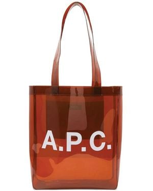 A.P.C. Tote Bags - Red