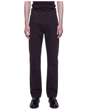 Second/Layer Straight Jeans - Blue