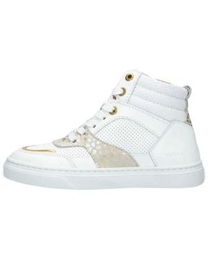 Bullboxer Weiße Low-Top-Sneakers Aop508