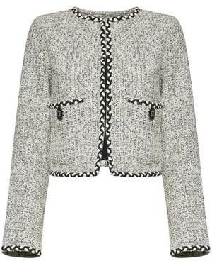 Silvian Heach Jassen ,Grijs ,Leer Gpp 26254Gc Blazer