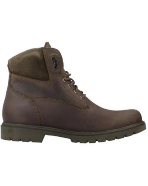 Panama Jack Lace-Up Boots - Marron