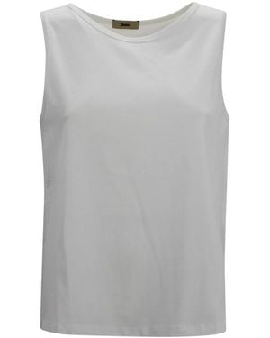 Herno Sleeveless Tops - Gray