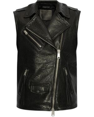 AllSaints Vests - Black