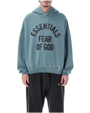 Fear Of God Hoodies - Blue