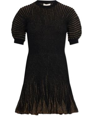 Ulla Johnson Kleedjes ,Zwart ,Polyester Talie Jurk