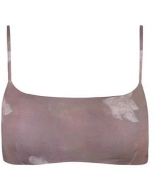 Cortana Bandeau Top Jazmin Print - Naturel