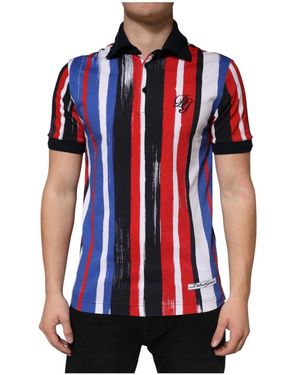 Dolce & Gabbana Polo Shirts - Rojo