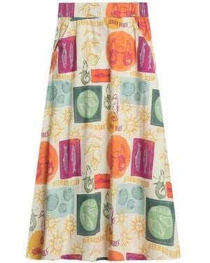 Cinque Midi Skirts - Verde