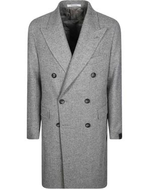 Tagliatore Jassen ,Grijs ,Cappotto Sfoderato Dp Resca
