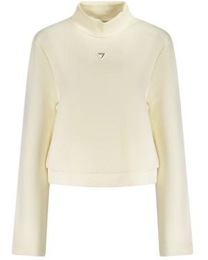 Guess Hoodies & Sweatvesten ,Wit ,Sweatshirts - Naturel
