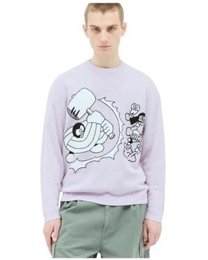 Brain Dead Hammer Sweater - Grau