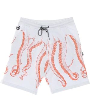 Octopus Casual Shorts - Red