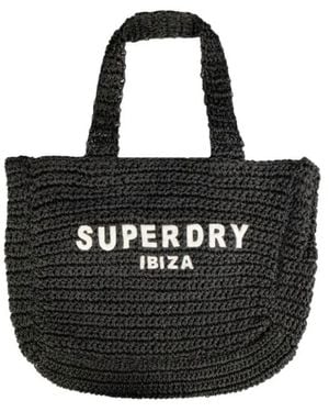 Superdry Tote Bags - Noir