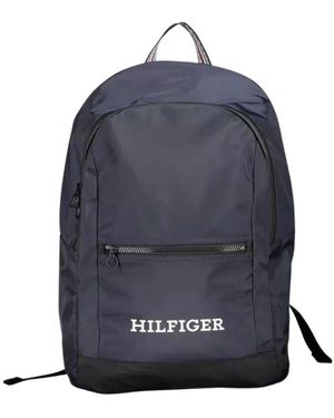 Tommy Hilfiger Blauer Polyester Herren Rucksack