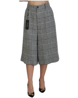Dolce & Gabbana Cropped Trousers - Grey