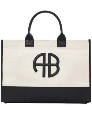 Anine Bing Tote Bags - Zwart