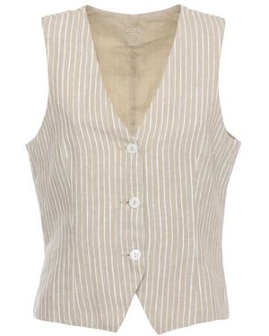 120% Lino Vests - Neutro