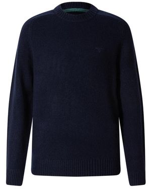 Barbour Round-Neck Knitwear - Bleu