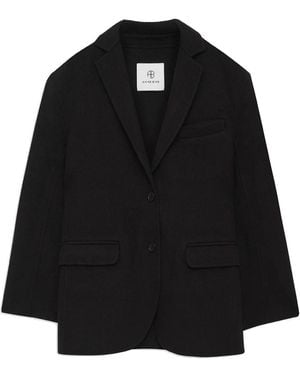 Anine Bing Leather Jackets - Black