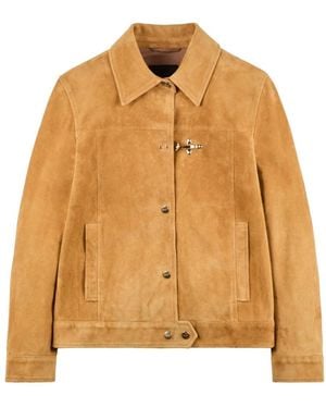 Fay Light Jackets - Brown