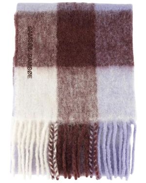 Samsøe & Samsøe Winter Scarves - Morado