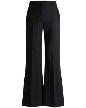 HUGO Wide Trousers - Black