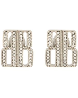 Balenciaga Nano Xs Ohrstecker - Mettallic