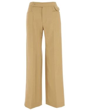 Low Classic Wide Trousers, Mujer, Talla - Neutro