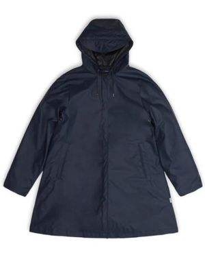 Rains Jassen ,Blauw ,Leer Parka's