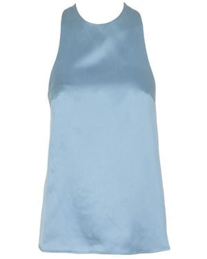 Loulou de Saison Sleeveless Tops - Blue