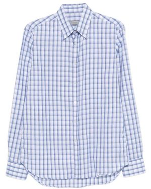 Canali Casual Shirts - Blue